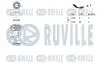 Комплект ремня генератора Peugeot Expert/Citroen Jumpy 2.0/2.2 HDI 99- (6PK1740) RUVILLE 570061 (фото 2)