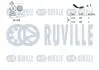 Комплект ремня генератора VW T5 1.9 TDI 03-09 (6DPK1195) RUVILLE 570063 (фото 2)