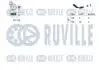 Комплект ременя генератора Skoda Roomster/Fabia 1.4TDi 03-10/VW Fox/Lupo/Polo 1.2/1.4TDI 99-09 RUVILLE 570068 (фото 2)