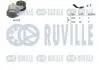 Комплект ременя генератора Renault Megane/Scenic 1.9 dCi/2.0 16V 03- (7PK1125) RUVILLE 570081 (фото 1)
