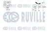 Комплект ременя генератора Renault Megane/Scenic 1.9 dCi/2.0 16V 03- (7PK1125) RUVILLE 570081 (фото 2)