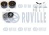 Комплект ременя генератора Ford Fiesta/Mazda 2 1.4D 01-12 (6PK 1705) RUVILLE 570093 (фото 1)