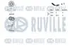 FIAT К-кт ГРМ (ремінь + 2 ролика) DOBLO 1.9 01- RUVILLE 570182 (фото 2)