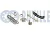 Комплект цепи ГРМ Citroen C1/Peugeot 107 1.0i 05- RUVILLE 580069 (фото 1)