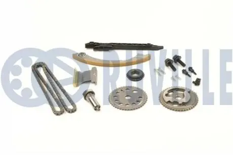 Комплект цепи ГРМ Opel Vectra C 2.2 03- (ролик + цепь) RUVILLE 580102