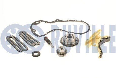 Комплект цепи ГРМ Ford Connect 1.8TDCi 02- RUVILLE 580131