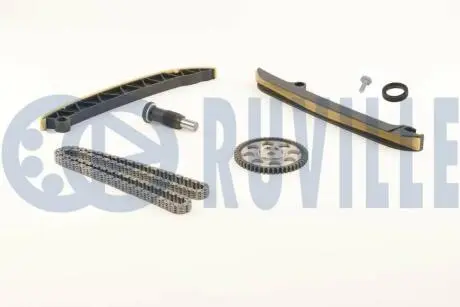 Комплект цепи ГРМ BMW 3 / 5 /X1 / X3 (B37D15/ N47D20/ N57D30/ N47C20) 09-16 RUVILLE 580153