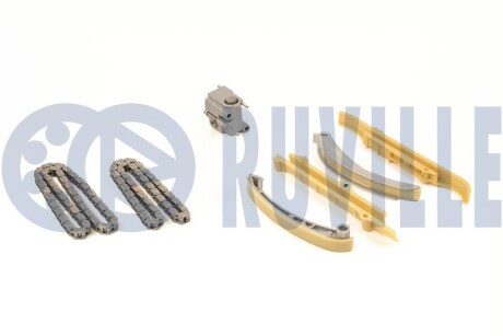 Комплект цепи ГРМ BMW 3 (E36)/5 (E34/E39)/7 (E38) 91-03 M51 D25 RUVILLE 580165