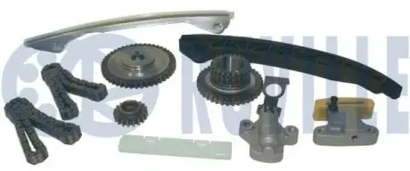 К-кт ланцюга ГРМ Nissan Qashqai (J10E) 2.0 07-/Tiida 1.8 07-/X-Trail 2.0 07- RUVILLE 580203