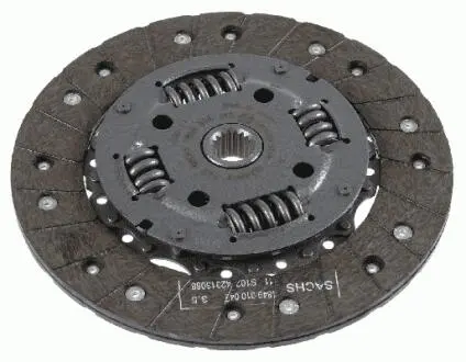 Диск сцепления CITROEN/FIAT/PEUGEOT/TOYOTA BX/Jumpy/Scudo/Ulisse/205/306/405/Expert/Corolla &quot;1,9D &quot;8 SACHS 1862516345 (фото 1)