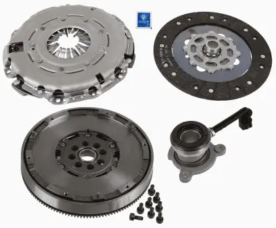 Демпфер + комплект сцепления Citroen Jumpy/Peugeot Expert 2.0 BlueHDi 16- 90/100kw (DW10FD) SACHS 2290601182 (фото 1)