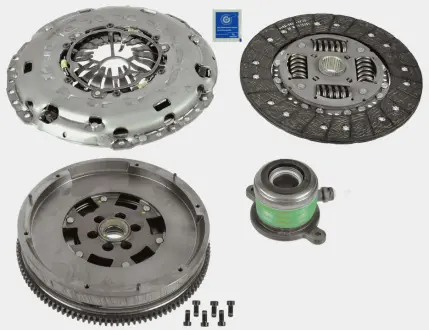 Демпфер + комплект сцепления + выжимной VW Amarok 2.0TDI/BiTDI 10- SACHS 2290601191