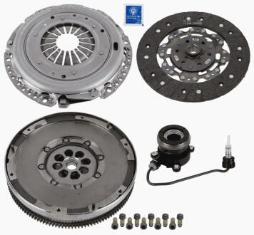 Демпфер + комплект сцепления + выжимной Opel Zafira 1.7CDTI 08- (d=240mm) z=20 SACHS 2290601193