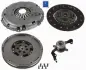 Демпфер + комплект сцепления VW Crafter 2.0TDI 11-16 (120kw), CKUB, CSNA SACHS 2290601198 (фото 1)