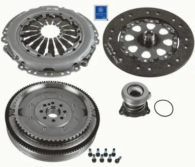Демпфер + комплект сцепления + выжимной Opel Combo 1.3 CDTI 16V 04- SACHS 2290601209