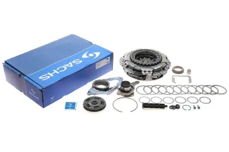 Комплект сцепления dct vag 1.4tfsi 07>,1.8tfsi 06> SACHS 3000 943 001