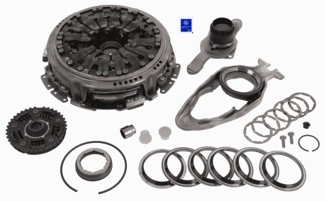 Комплект зчеплення VW Golf VII/VIII/Passat B8/Touran (5T1) 1.5TSI 17-, DSG7-0AM/0CW (DQ200) SACHS 3000943012