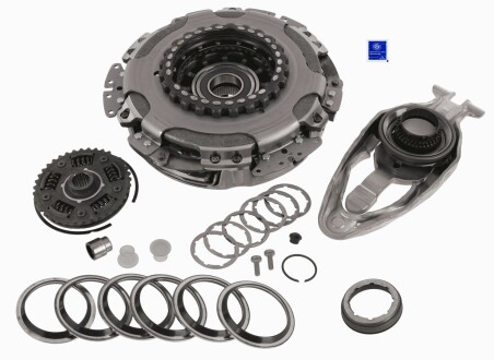 Комплект зчеплення VW Polo V 1.4 TDI 14- CUSA/CYZB/CUTA, DSG7-0AM/0CW (DQ200) SACHS 3000943016 (фото 1)