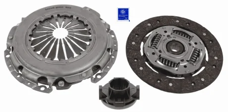 Комплект зчеплення з підшипником VOLVO S40 I, V40 RENAULT LAGUNA I 1.6/1.8/2.0 06.95-06.04 SACHS 3000950518
