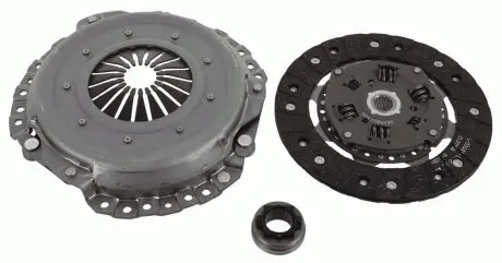 Комплект сцепления Citroen Jumpy/Peugeot Expert 1.9D 98-06 (d=215mm) (+ выжимной)) SACHS 3000 950 798