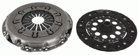 Комплект зчеплення (230мм) NISSAN JUKE, PULSAR, QASHQAI II, TIIDA, X-TRAIL III RENAULT KADJAR 1.6 06.10- SACHS 3000950963