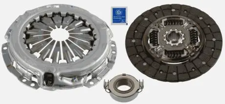 Комплект зчеплення з підшипником TOYOTA COROLLA 1.4D 10.06-07.14 SACHS 3000951486 (фото 1)