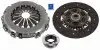 Комплект сцепления Hyundai Getz/Kia Rio 1.5 CRDi 05- (d=240mm) (+выжимной)) SACHS 3000 951 576