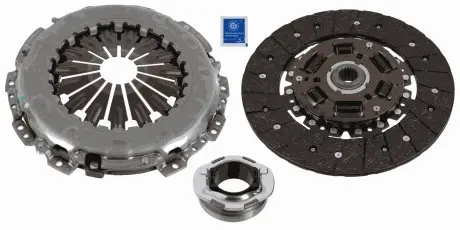 Комплект сцепления Hyundai Getz/Kia Rio 1.5 CRDi 05- (d=240mm) (+выжимной)) SACHS 3000 951 576