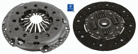 Комплект зчеплення (240мм) VW CRAFTER 30-35, CRAFTER 30-50 2.5D 04.06-05.13 SACHS 3000951655