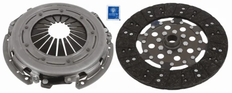 Комплект зчеплення з підшипником (268мм) LAND ROVER DEFENDER, DISCOVERY II 2.5D 06.98-02.16 SACHS 3000951674