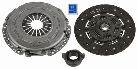Комплект зчеплення (240мм) MAZDA 6, CX-3 1.5D/2.0/2.5 08.07-01.18 SACHS 3000970112