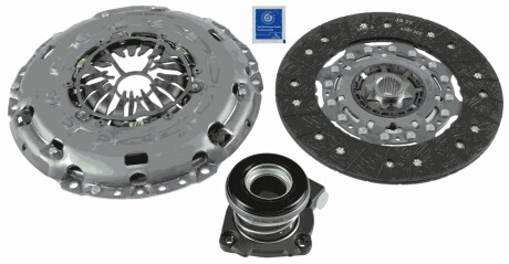 Комплект сцепления ALFA 159//BRERA/SPIDER 2,4 JTDM 05-11 SACHS 3000990402