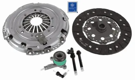 Комплект сцепления FIAT/NISSAN/OPEL/RENAULT Talento/NV300/VivaroB/Trafic3 &quot;1,6D &quot;14&gt;&gt; SACHS 3000990441 (фото 1)