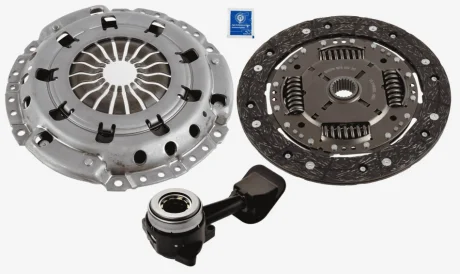 Комплект зчеплення з гідравлічним підшипником (228мм) FORD FOCUS I, TRANSIT CONNECT 1.8D 10.98-12.13 SACHS 3000990511
