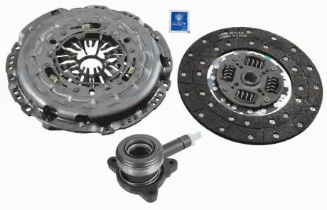Комплект зчеплення з підшипником (270мм) FORD TRANSIT, TRANSIT V363 2.2D 09.11- SACHS 3000990515 (фото 1)