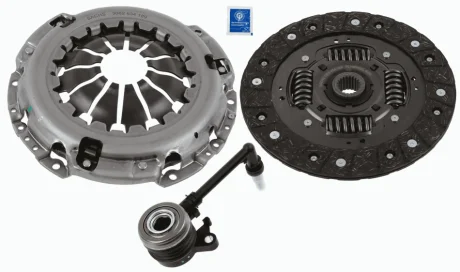 Комплект зчеплення з гідравлічним підшипником (220мм) RENAULT CLIO III, GRAND SCENIC III, LAGUNA III, MEGANE, MEGANE III, SCENIC II, SCENIC III 1.6/1.6ALK/1.6LPG 10.05-03.17 SACHS 3000990689