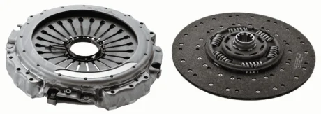 Комплект зчеплення (430мм) MAN LION´S COACH, SETRA 400 12.0D/15.9D 10.01- SACHS 3400700512 (фото 1)