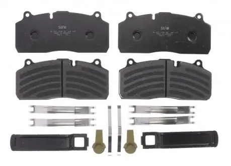 Комплект колодок дискового тормоза Haldex 22,5` WVA 29175 SAF 3057009600