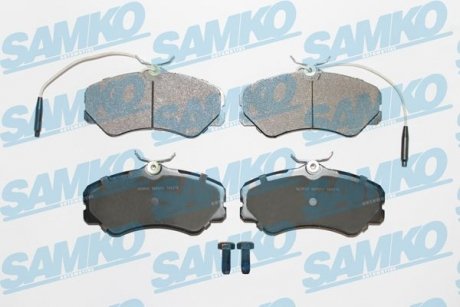 Тормозные колодки, дисковый тормоз.) SAMKO 5SP011 (фото 1)