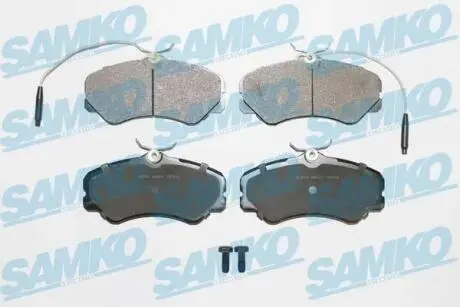 Тормозные колодки, дисковый тормоз.) SAMKO 5SP011