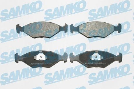 Тормозные колодки, дисковый тормоз.) SAMKO 5SP016