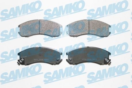 Тормозные колодки, дисковый тормоз.) SAMKO 5SP036 (фото 1)