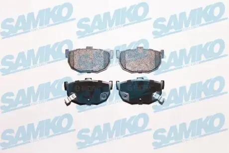 Гальмівні колодки, дискове гальмо (набір) SAMKO 5SP089