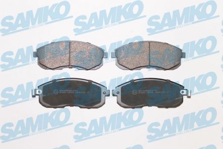 Тормозные колодки, дисковый тормоз.) SAMKO 5SP090 (фото 1)