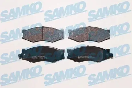 Тормозные колодки, дисковый тормоз.) SAMKO 5SP092