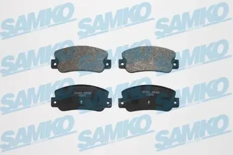 Гальмівні колодки, дискове гальмо (набір) SAMKO 5SP095
