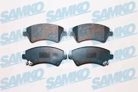 Гальмівні колодки, дискове гальмо (набір) SAMKO 5SP1002