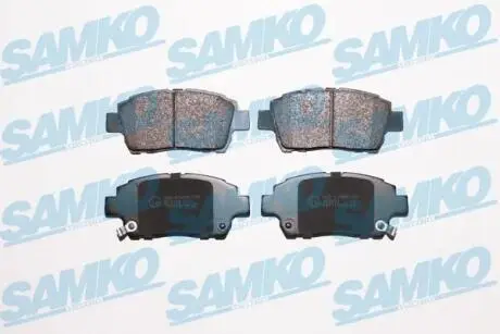 Гальмівні колодки, дискове гальмо (набір) SAMKO 5SP1003