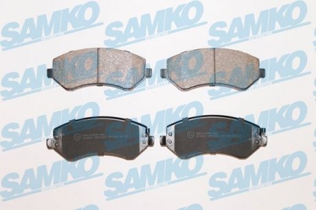 Тормозные колодки, дисковый тормоз.) SAMKO 5SP1005 (фото 1)