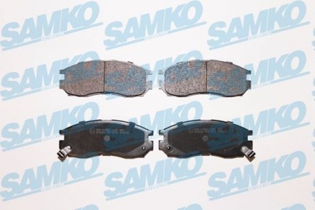Тормозные колодки, дисковый тормоз.) SAMKO 5SP1012 (фото 1)
